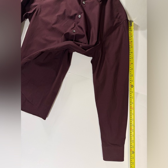 EUC John Varvatos USA burgundy shirt - Picture 7 of 7